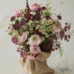 Flores silvestres en saco